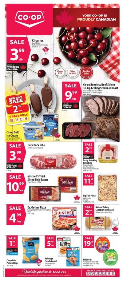 Co-op (West) Food Store Flyer July 9 to 15