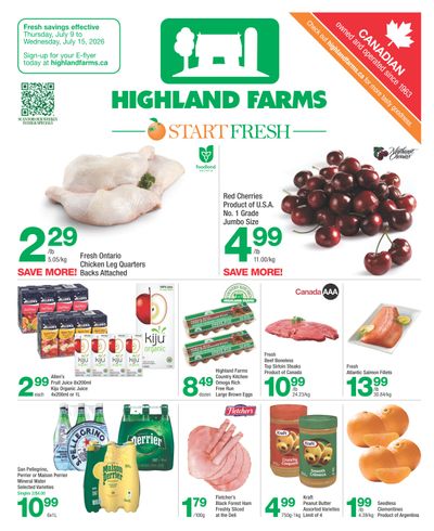 Highland Farms Flyer July 9 to 15