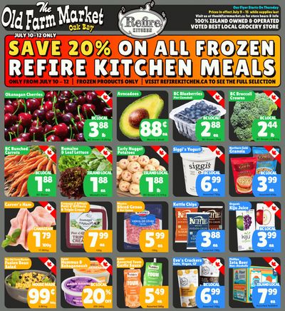 The Old Farm Market (Victoria) Flyer July 9 to 15