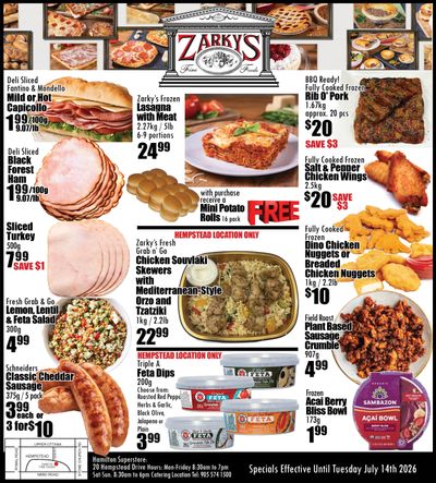 Zarky's Flyer July 8 to 14