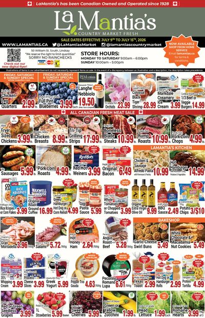 LaMantia's Flyer July 9 to 15