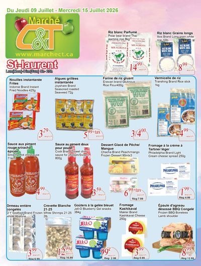 Marche C&T (St. Laurent) Flyer July 9 to 15