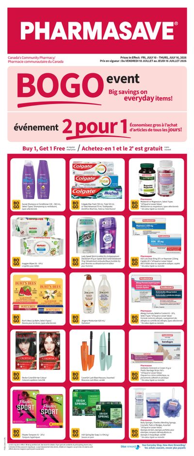 Pharmasave (NB) Flyer July 10 to 16