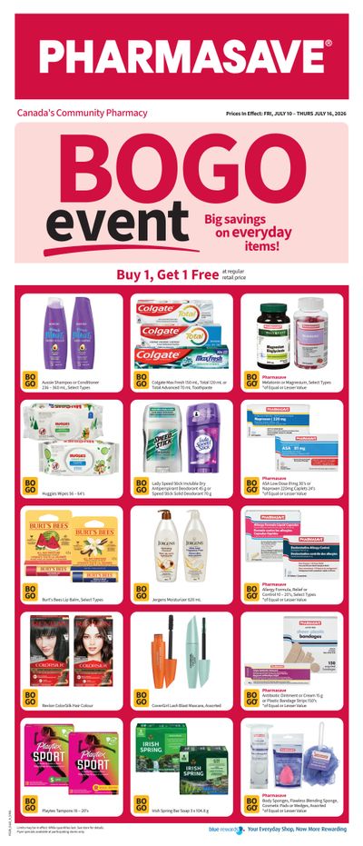 Pharmasave (Atlantic) Flyer July 10 to 16