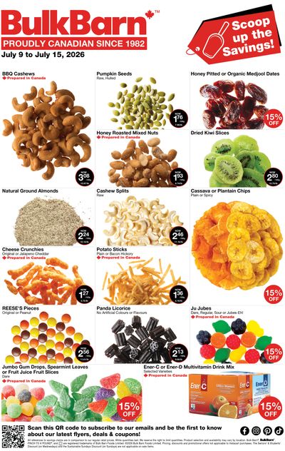 Bulk Barn Flyer July 9 to 15