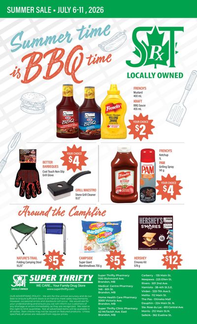 Super Thrifty Flyer July 6 to 11