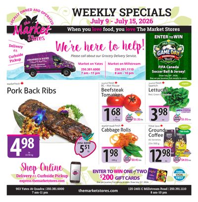 The Market Stores Flyer July 9 to 15