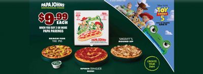 Papa John’s Pizza Canada: 50% off Pizzas with Promo Code