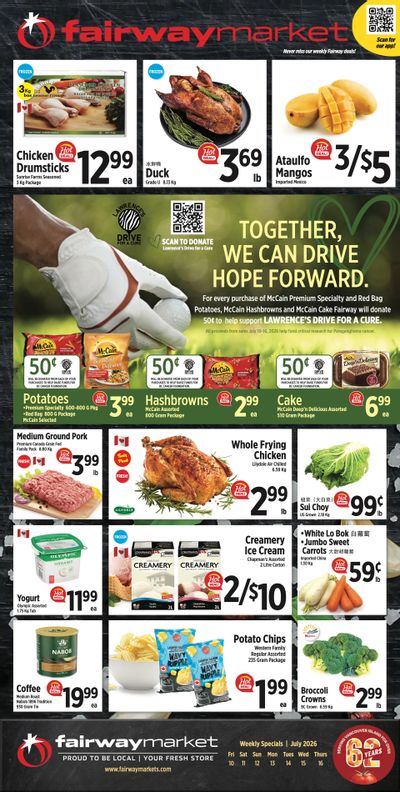 Fairway Market Flyer July 10 to 16