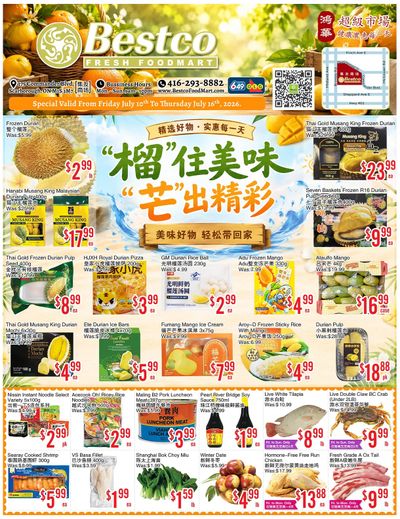 BestCo Food Mart (Scarborough) Flyer July 10 to 16