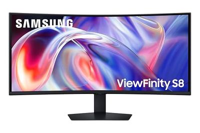 SAMSUNG 40 inch ViewFinity S8 WUHD VA High Resolution Monitor 144Hz 4ms HDR10 Freesync Built-in Speaker DP + Thunderbolt 5 + USB A to C