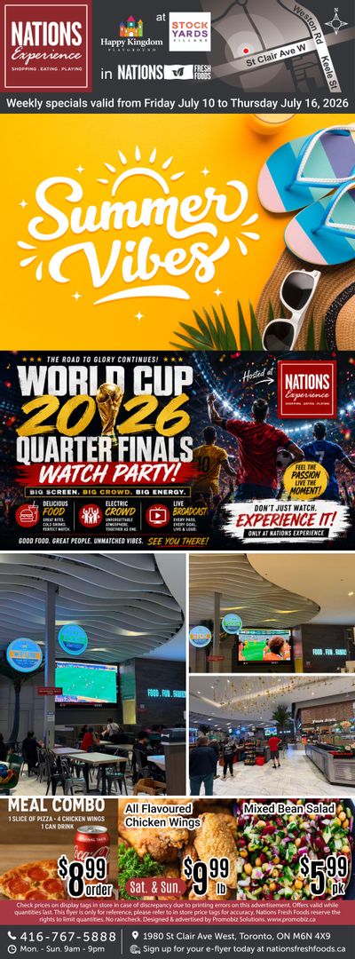 Nations Fresh Foods (Toronto) Flyer July 10 to 16