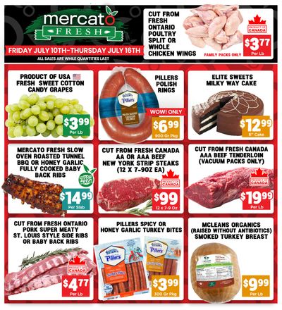 Mercato Fresh Flyer July 10 to 16