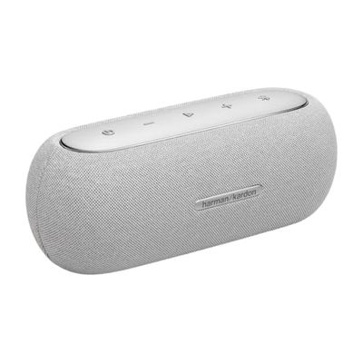 Harman Kardon Luna - Elegant Portable Speaker with 12 Hours of Playtime - Grey
