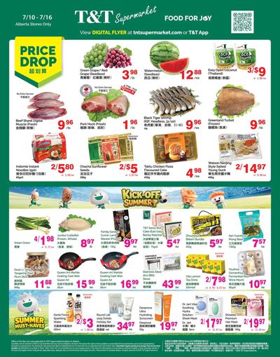 T&T Supermarket (AB) Flyer July 10 to 16