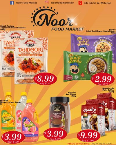 Noor Food Market Flyer July 10 to 16