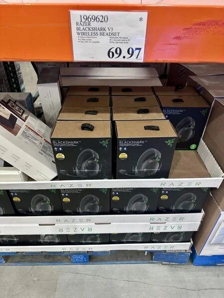 Costco: Razer Blackshark V3 Wireless Headset - $69.97