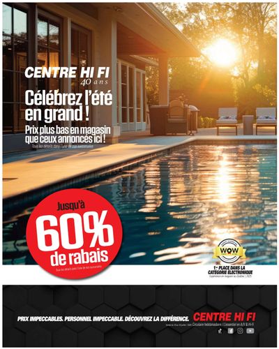 Centre Hi-Fi Flyer July 10 to 16