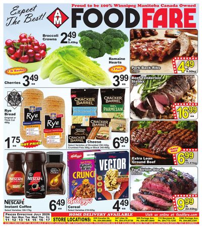 Food Fare Flyer July 11 to 17