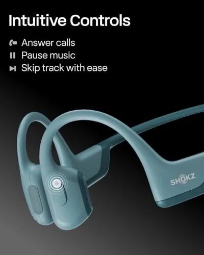 Amazon.ca: Shokz OpenRun Pro Bone Conduction Open-Ear Bluetooth Sport Headphones, Blue - $137.97 (was $229.95)