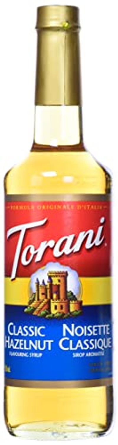 Price 7.50 Save 42% Torani Hazelnut Classic Flavour Syrup 750 Milliliter