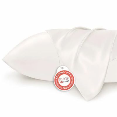 Amazon.ca: Bedsure 2 Pack Satin Pillow Cases (ivory)