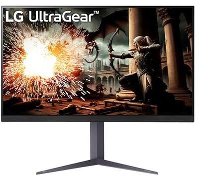 LG Ultragear™ 32GS75QN - 31.5 inch Ultragear™ Gaming Monitor | QHD (2560x1440) Display/IPS 1ms (GtG) / 180Hz Refresh Rate/HDR™ 400 / NVIDIA® G-SYNC® Compatible/AMD FreeSync™