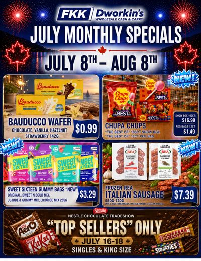FKK Wholesale Cash & Carry Flyer July 8 to August 8