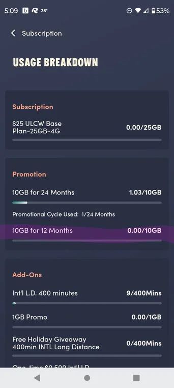 Public Mobile: 10gb free one time over one year FREE