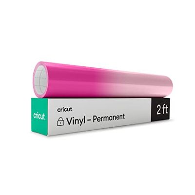 Cricut® Heat-Activated, Color-Changing Vinyl – Permanent Magenta - Light Pink