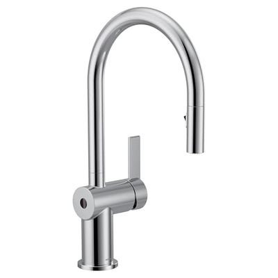 Moen 7622EWC CIA Motionsense Wave Sensor Touchless One Handle Pulldown Kitchen Faucet Featuring Power Clean, Chrome