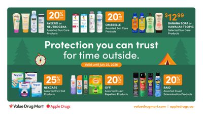 Apple Drugs Flyer July 12 to 25