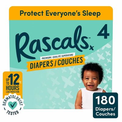 Walmart: Rascals Baby Diapers, All Sizes - $29.50 with S&S