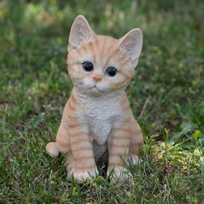 Hi-Line Gift Ltd Orange Tabby Cat Figurine