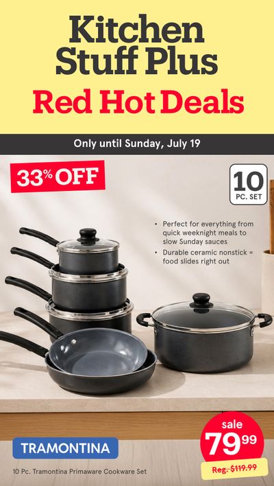 Kitchen Stuff Plus Red Hot Deals Flyer July 13 to 19