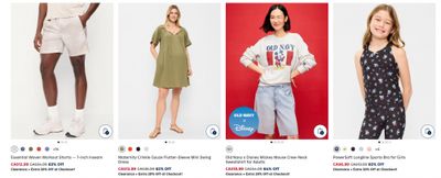 Old Navy Canada: 60% off Select Styles + Extra 20% off Everything Including Clearance