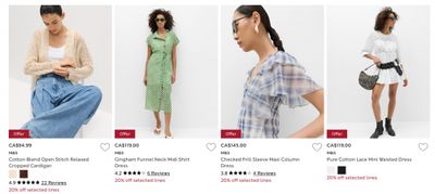 Marks and Spencer Canada: up to 40% off Selected Lines + More