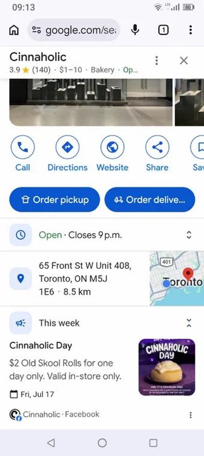 Cinnaholic Ontario: July 17 is Cinnaholic Day! $3 Old Skool Rolls, Ontario locations, valid in-store only, limit 1 per person