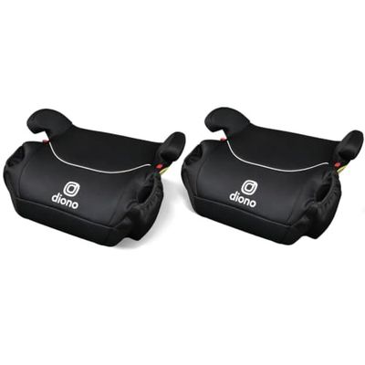 Diono Solana 2022, No Latch, Pack of 2 Backless Booster Car Seats $53.99