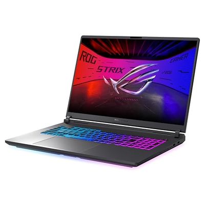 ASUS ROG Strix G18 (2025) Gaming Laptop, 18” ROG Nebula 16:10 2.5K 240Hz/3ms, NVIDIA GeForce RTX 5070Ti, Intel Core U9 HX, 32GB, 1TB, G815LR-AS96-CA