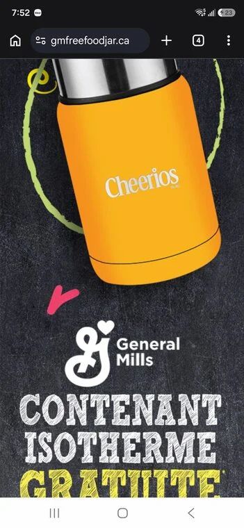 General Mills: Free Food Jar when you purchase certain participating General Mills products (July 27 - September 30)