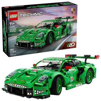 LEGO Technic Porsche 911 GT3 R Rexy AO Racing Car Building Toy
