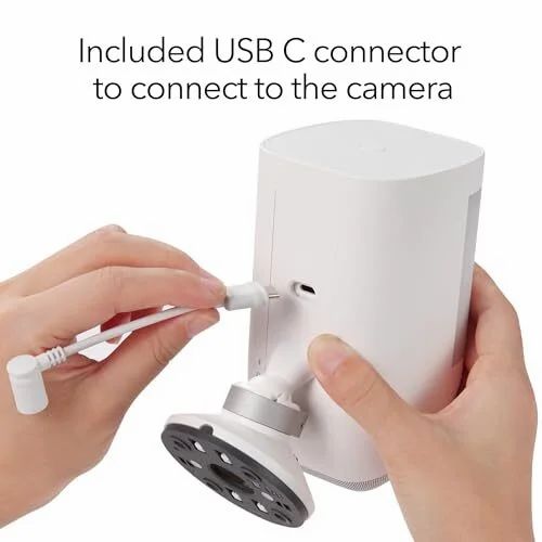 Amazon.ca: Wasserstein Solar Panel Compatible with Ring Spotlight/Stick Up Cam Battery, Adjustable