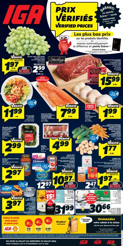 IGA (QC) Flyer July 16 to 22