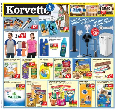 Korvette Flyer July 16 to 29
