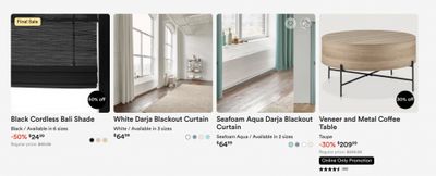 Bouclair Canada Summer Sale: Save up to 70% Off