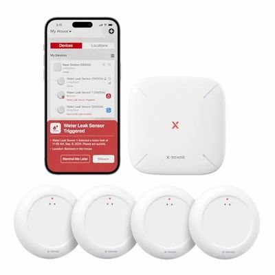 Amazon.ca: X-Sense Wi-Fi Water Leak Detector Kit ( 5pk) - $58.99