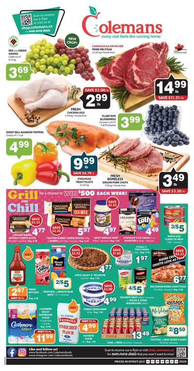 Coleman's Flyer July 16 to 22