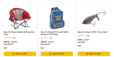 Cabela’s Bass Pro Shops Canada: Summer Savings up to 50% off