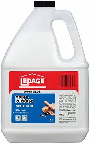 Amazon.ca: Lepage Multi Purpose White Wood Glue - High Strength Wood Adhesive for Furniture, Woodworking- 3 L $4.97 (reg. $46.99)